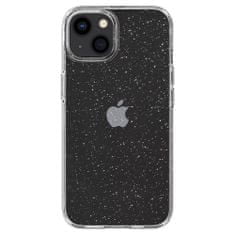 Spigen Liquid Crystal szilikon tok iPhone 13, glitter átlátszó