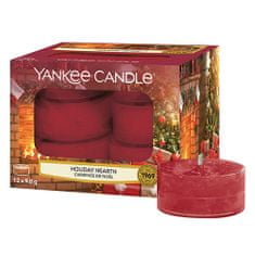 Yankee Candle Yankee gyertya tea gyertyák, Ünnepi kandalló, 12 db