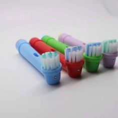 BMK Kompatibilis gyerekfejek Oral-B EB10 Kids fogkefékhez - 4 db