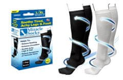 CoolCeny Sűrítéses zokni (2 pár) - javítja a vérkeringést, csökkenti a fájdalmat, és a lábak duzzadását.