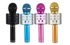 CoolCeny Vezeték nélküli Bluetooth karaoke mikrofon - Kék