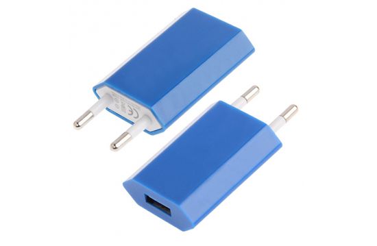 CoolCeny Univerzális USB adapter - töltő 5V / 1A - Kék
