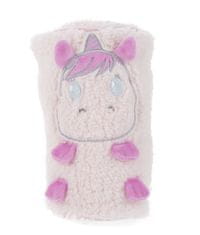 CuddleCo Comfi-Snuggle, Baby Blanket, 90x60cm, Unicorn Sparkles