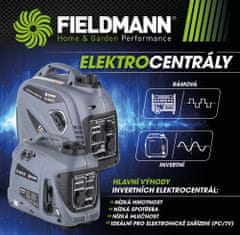 Fieldmann FZI 4020-Bi Benzines aggregátor