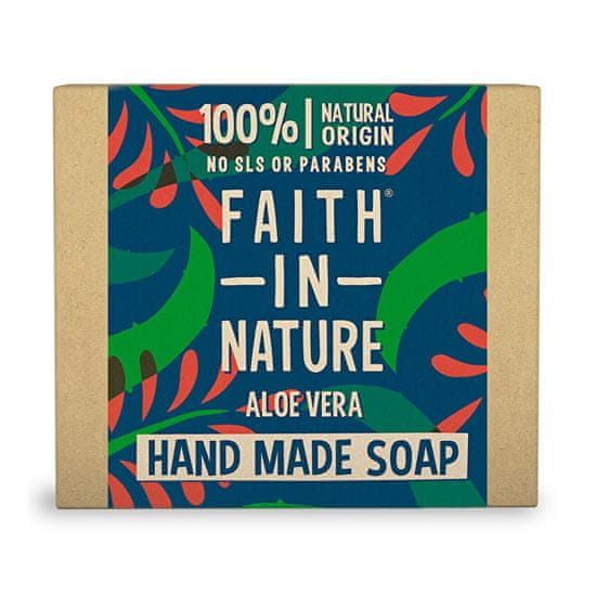 Faith In Nature Növényi szilárd szappan Aloe Vera (Hand Made Soap) 100 g