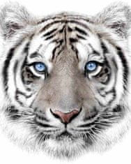 Mikroflanel takaró digitális nyomtatással Fehér tigris 120/150