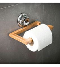 Compactor Bambusz WC-papír tartó / törölköző tartó Bestlock SPA Bambusz - fúrás nélkül