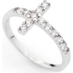 Rosary ACOBB cirkóniumkövekkel kirakott eredeti ezüstgyűrű (Kerület 52 mm)