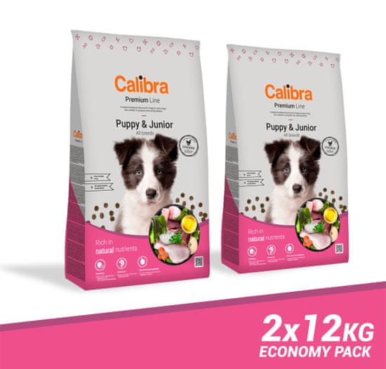 Calibra Dog NEW Premium Puppy&Junior 12kg