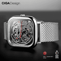 Ciga Design  Full Hollow ezüst óra