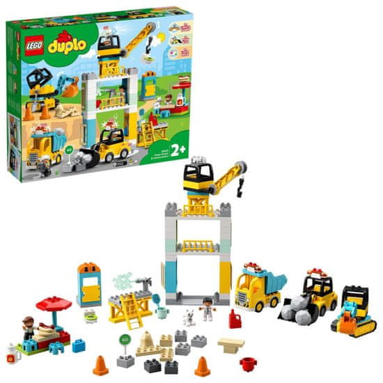 LEGO DUPLO® 10933 Építkezés toronydaruval