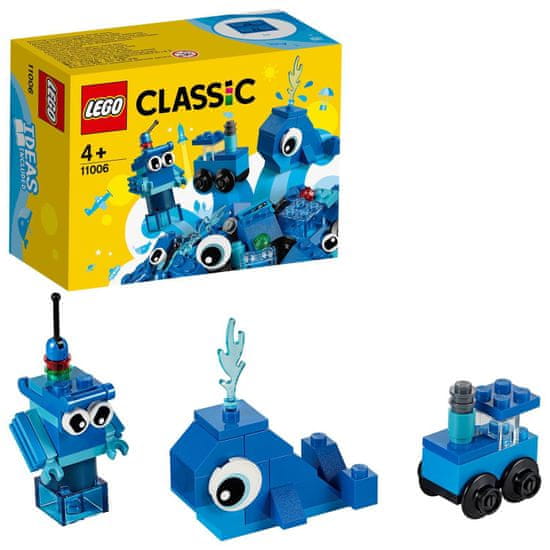 LEGO Classic 11006 Kék kreatív kockák