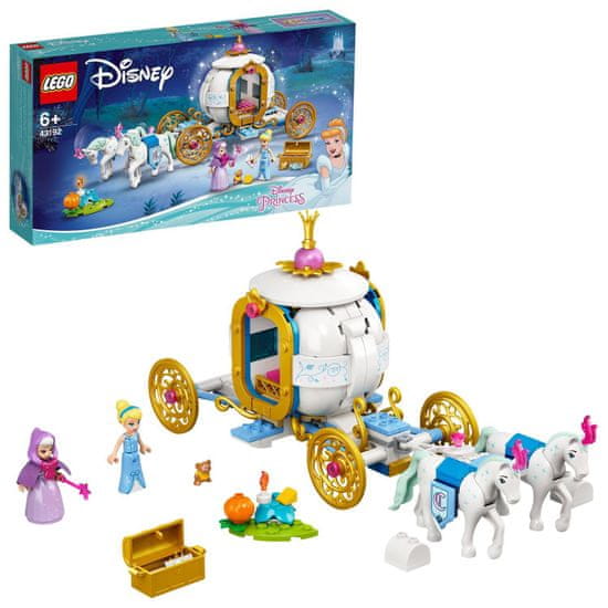 LEGO Disney Princess 43192 Hamupipőke és királyi kocsi