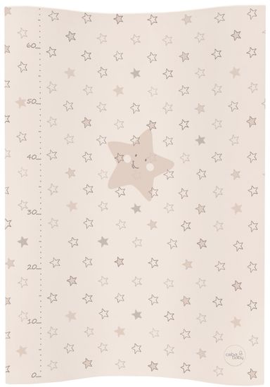 Ceba Baby COSY Pelenkázó alátét, 2 oldalszéllel, puha, (50x70) Csillagok