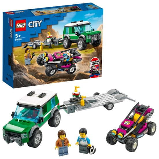 LEGO City Great Vehicles 60288 Verseny homokfutó szállítóautó