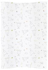 Ceba Baby Pelenkázó alátét, 2oldalú, puha, COSY (50x70), Dream, fehér pöttyös