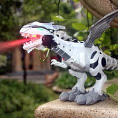 Netscroll DinoStar, dinoszaurusz robot játék gyerekeknek, amely hűvös párát fúj ki, mintha az füst és tűz lenne, mozog és ordít, akár egy igazi.