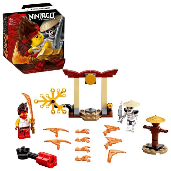 LEGO Ninjago 71730 Hősi harci készlet – Kai vs. Skulkin