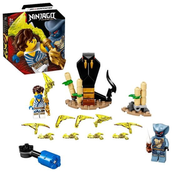LEGO Ninjago 71732 Hősi harci készlet – Jay vs. Serpentine