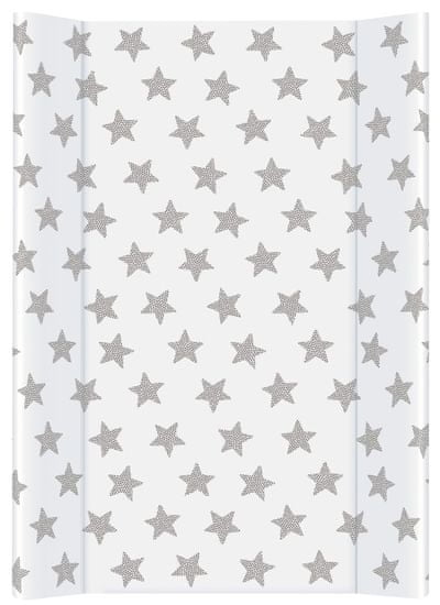 Ceba Baby Pelenkázó alátét, 2 oldalszéllel, tömör deszkával, (50x70), Comfort Day & Night Csillagok