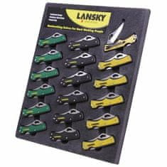 Lansky LKN045 Small Lockback 18 db-os kijelző - Zárókéses kések, 18 db csomagban