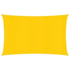 sárga HDPE napvitorla 160 g/m² 2 x 4 m