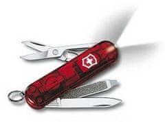 Victorinox 0.6228.T SwissLite Ruby multifunkciós kés 58 mm, átlátszó sötétvörös, 7 funkciós