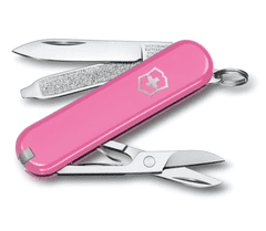 Victorinox 0.6223.51B1 Classic SD Colors Cherry Blossom, többfunkciós kés, rózsaszín, 7 funkciós, bu
