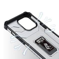 MG Crystal Ring műanyag tok iPhone 13 Pro, fekete