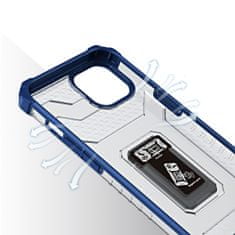 MG Crystal Ring műanyag tok iPhone 13, kék