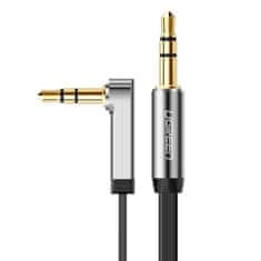 Ugreen AV119 Flat audio kábel 3.5mm mini jack 0.5m, fekete