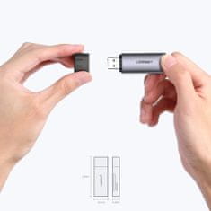 Ugreen CM216 USB 3.2 kártyaolvasó micro SD / SD, szürke
