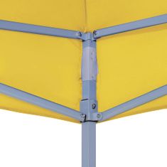 Greatstore sárga tető partisátorhoz 2 x 2 m 270 g/m²