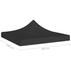 shumee fekete tető partisátorhoz 2 x 2 m 270 g/m² 