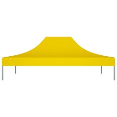 Greatstore sárga tető partisátorhoz 4 x 3 m 270 g/m²