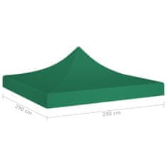Greatstore zöld tető partisátorhoz 3 x 3 m 270 g/m²
