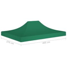 shumee zöld tető partisátorhoz 4 x 3 m 270 g/m² 