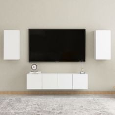 shumee fehér forgácslap TV-szekrény 30,5 x 30 x 60 cm