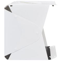 Greatstore fehér műanyag összecsukható softbox LED-lámpával 40x34x37 cm