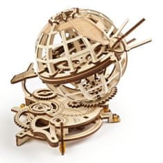 UGEARS 3D fából készült mechanikus puzzle gömb