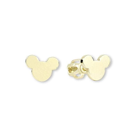 Brilio Stílusos fülbevaló sárga aranyból Mickey Mouse 231 001 00656 00