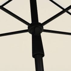 Greatstore homokszínű napernyő rúddal 210 x 140 cm