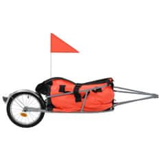 shumee kerékpár-utánfutó narancssárga/fekete táskával