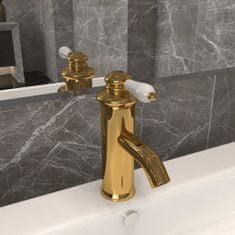 Greatstore aranyszínű fürdőszobai mosdócsaptelep 130 x 180 mm