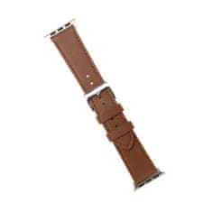 FIXED Leather Strap bőr óraszíj Apple Watch 42mm/44mm készülékhez FIXLST-434-BRW, barna