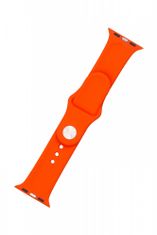 FIXED Szilikon szíj szett Apple Watch 38/40/41 mm-es órához FIXSST-436-AP, barackszín