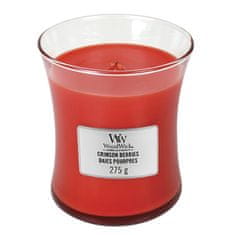 Woodwick Gyertya ovális váza , Vörös berkenye, 275 g