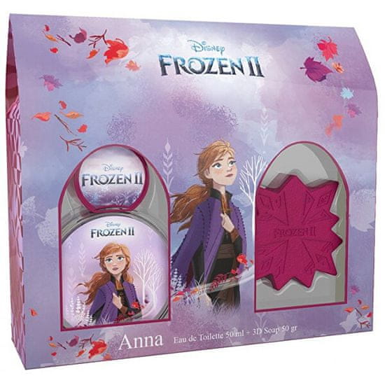EP LINE Disney Frozen Anna II - EDT 50 ml + szappan 50 g