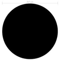 Greatstore fekete polietilén medencetakaró 417 cm