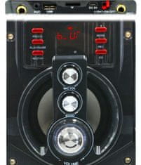 Bass Polska FM USB Karaoke hangszóró Bluetooth 90W + távirányító